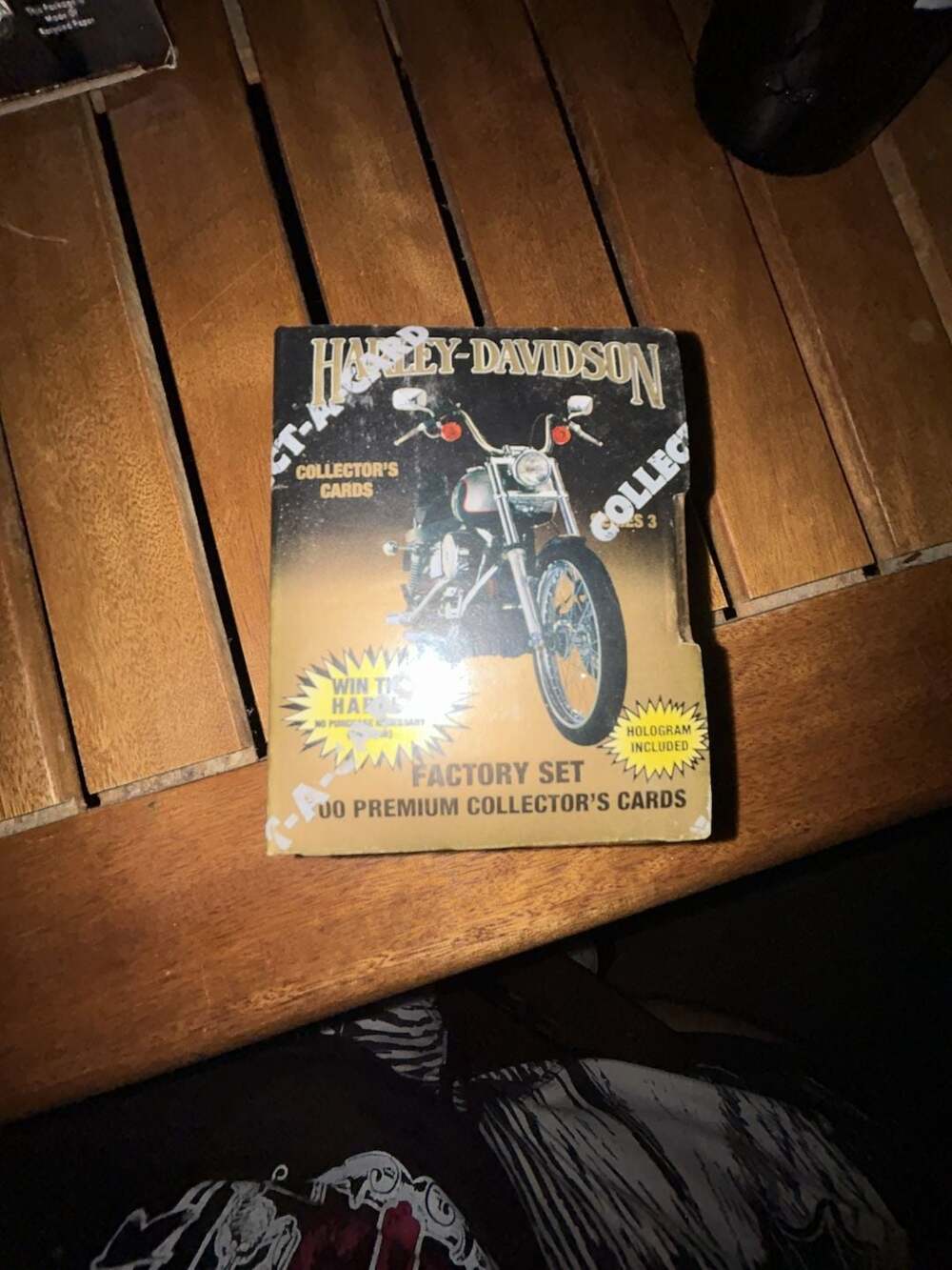 1993 Collect-A-Card Harley-Davidson Series 3 Factory Set 100 Premium Collector's